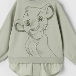 Zara lion king sweatshirt hotsell